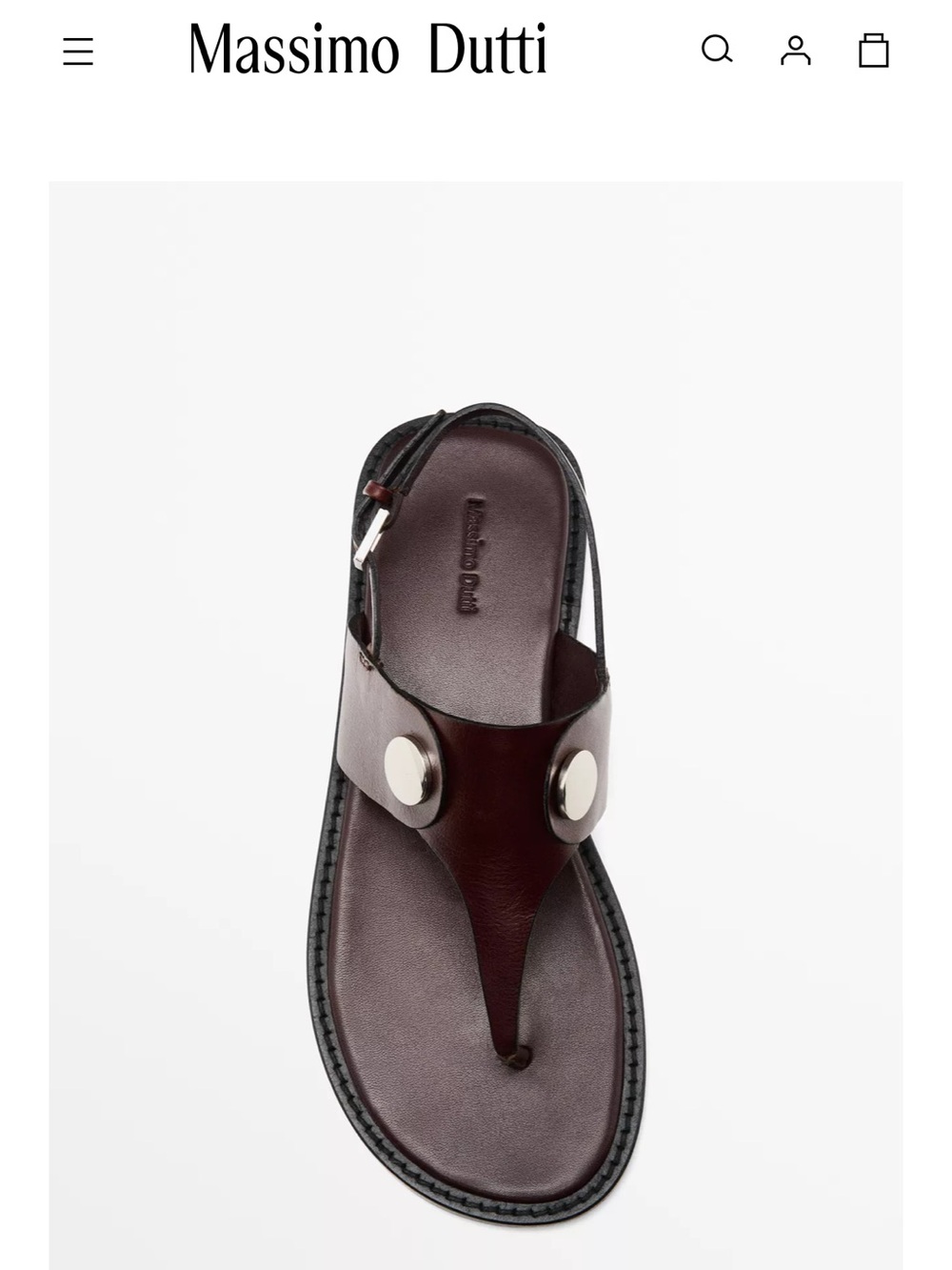 MASSIMO DUTTI SANDALS